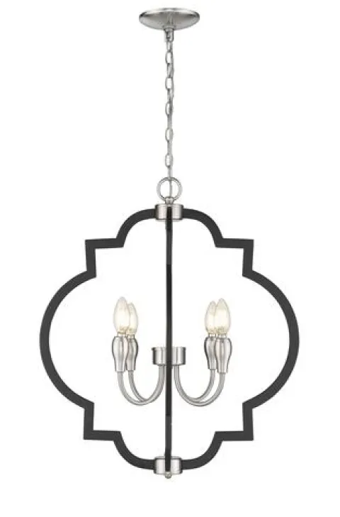 Deals Patriot Lighting® Tamara Black 4-Light Pendant