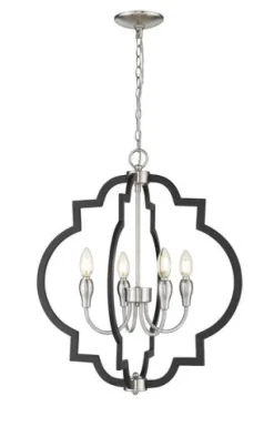 Deals Patriot Lighting® Tamara Black 4-Light Pendant