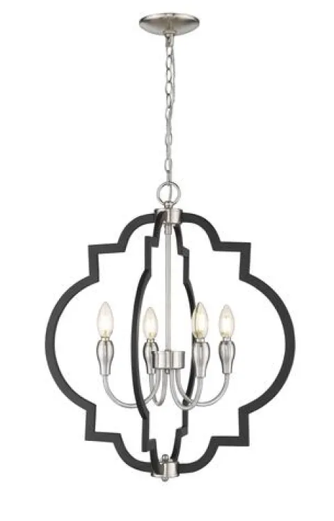 Deals Patriot Lighting® Tamara Black 4-Light Pendant
