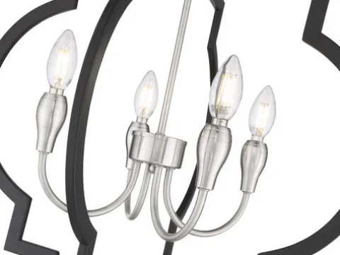 Deals Patriot Lighting® Tamara Black 4-Light Pendant