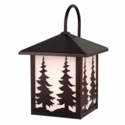 Deals Patriot Lighting® Trees Burnished Bronze Outdoor Wall Light