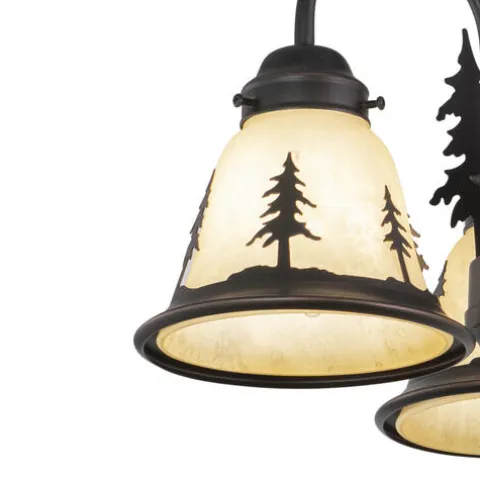 Deals Patriot Lighting® Yosemite Burnished Bronze 2 Light Semi-Flush Mount Ceiling Light
