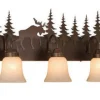 Discount Patriot Lighting® Yellowstone 3-Light Burnished Bronze Vanity Light