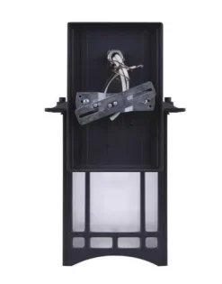 Discount Patriot Lighting® Missie Black Outdoor Wall Light