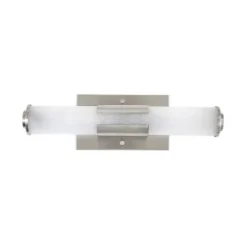 Discount Patriot Lighting® Trent Led Nickel Vanity Light