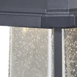 Discount Patriot Lighting® Eliza Textured Black Led Outdoor Wall Light