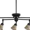 Discount Patriot Lighting® Port Oil-Rubbed Bronze 5-Light Semi-Flush Mount Ceiling Light