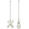 Discount Patriot Lighting® Satin Nickel Bulb And Blade Pull Chain