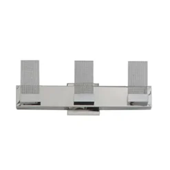 Discount Patriot Lighting® Lico Polished Chrome 3-Light Led Vanity Light