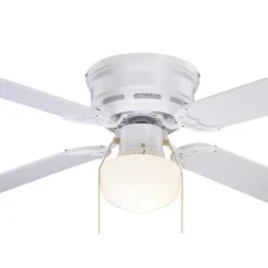 Discount Patriot Lighting™ Eros Ii 42″ White Indoor Ledceiling Fan