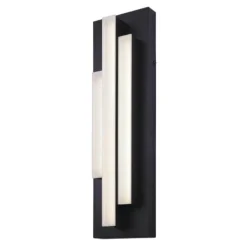 Discount Patriot Lighting® Paralee Matte Black Led Outdoor Wall Light