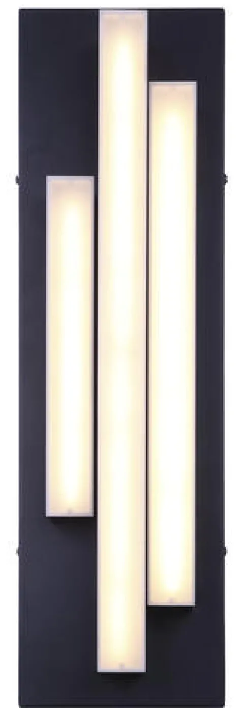 Discount Patriot Lighting® Paralee Matte Black Led Outdoor Wall Light