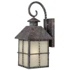Discount Patriot Lighting® Dayton Iron Patina Outdoor Wall Light