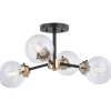 Discount Patriot Lighting® Orbit Oil Rubbed Bronze 4 Light Semi-Flush Mount Ceiling Light