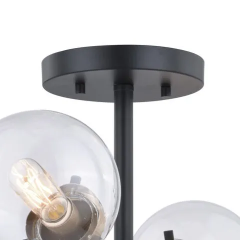 Discount Patriot Lighting® Orbit Oil Rubbed Bronze 4 Light Semi-Flush Mount Ceiling Light
