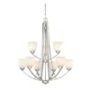 Discount Patriot Lighting® Helsinki 9-Light Brushed Nickel Chandelier