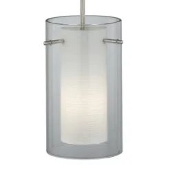Discount Patriot Lighting® Christina Satin Nickel 1-Light Mini Pendant