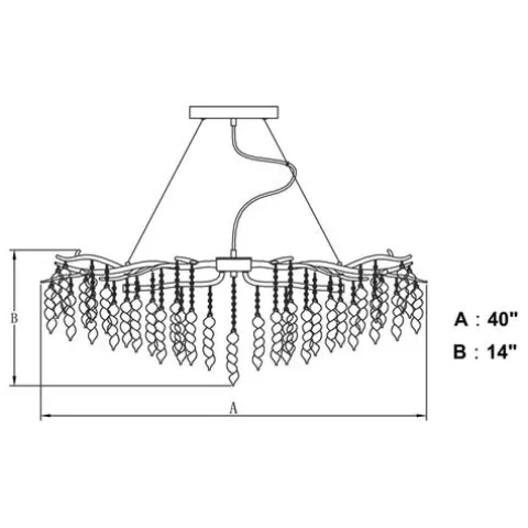 Discount Patriot Lighting® Rainier Silver Mist 6 Light Chandelier