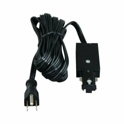 Discount Patriot Lighting® Black Plug-In Track Lighting Live End