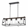 Discount Patriot Lighting® Spruce Black Walnut 4-Light Island Light