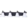 Discount Patriot Lighting® Dee Rubbed Antique Bronze 4-Light Vanity Light
