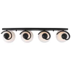 Discount Patriot Lighting® Dee Rubbed Antique Bronze 4-Light Vanity Light