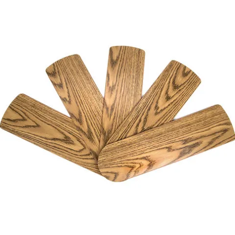 Discount Patriot Lighting® 52″ Oak/Walnut Ceiling Fan Replacement Blades – 5 Pcs/Set