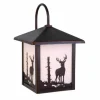 Discount Patriot Lighting® Deer Burnished Bronze Outdoor Wall Light