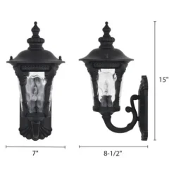Flash Sale Patriot Lighting® Tomek Black Outdoor Wall Light