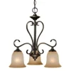 Flash Sale Patriot Lighting® Mavis 3-Light Oil-Brushed Bronze With Gold Accent Chandelier