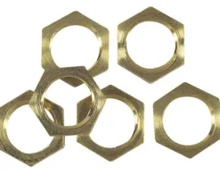 Flash Sale Patriot Lighting Solid Brass Locknuts (6-Pack)
