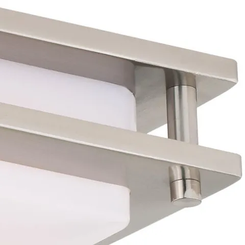 Flash Sale Patriot Lighting® Horizon Satin Nickel Flush Mount Ceiling Light