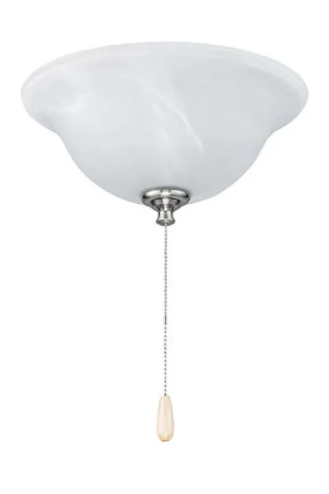 Flash Sale Patriot Lighting® White Swirled Marble Bowl Led Ceiling Fan Light