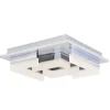 Flash Sale Patriot Lighting® Leisa Chrome Integrated Led Flush Mount Ceiling Light