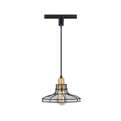 Flash Sale Patriot Lighting® Robert Black 1-Light Track Lighting Pendant