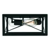 Flash Sale Patriot Lighting® Carah Matte Black 3-Light Flush Mount Ceiling Light