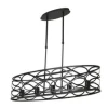 Flash Sale Patriot Lighting® Phinny Matte Black 5 Light Island Light