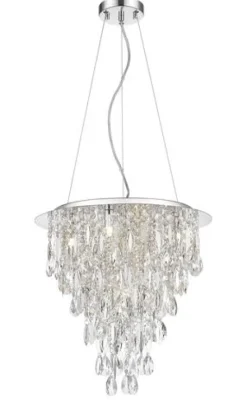Flash Sale Patriot Lighting® Shana Silver 5-Light Chandelier