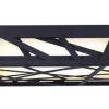 Flash Sale Patriot Lighting® Adah Matte Black Integrated Led Flush Mount Ceiling Light