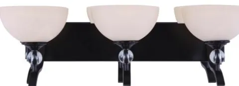 Flash Sale Patriot Lighting® Chantelle Matte Black 3-Light Vanity Light