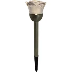 Flash Sale Patriot Lighting® Solar Integrated Led Rose Landscape Light