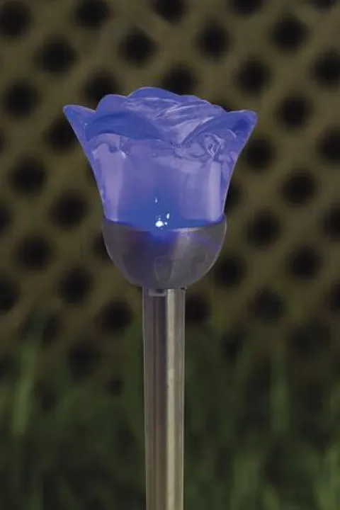 Flash Sale Patriot Lighting® Solar Integrated Led Rose Landscape Light