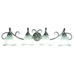 Flash Sale Patriot Lighting® Bella Brushed Nickel 4 Light Vanity Light