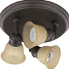 Flash Sale Patriot Lighting® Port Oil-Rubbed Bronze 3-Light Flush Mount Ceiling Light