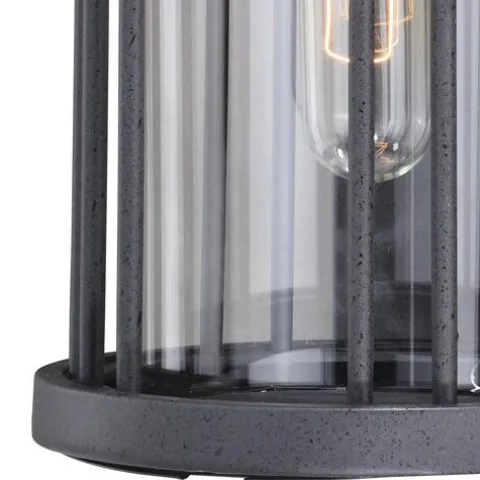 Hot Sale Patriot Lighting® Wrightwood Vintage Black Outdoor Wall Light