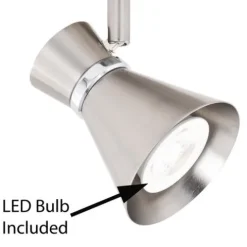 Hot Sale Patriot Lighting® Alto Brushed Nickel Led Flush Mount Ceiling Light