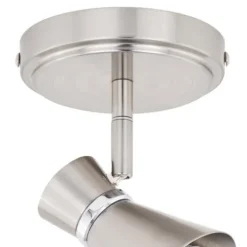 Hot Sale Patriot Lighting® Alto Brushed Nickel Led Flush Mount Ceiling Light