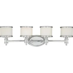 Hot Sale Patriot Lighting® Carlisle Chrome 4 Light Vanity Light