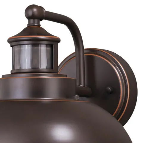 Hot Sale Patriot Lighting® Dualux® Harwich Burnished Bronze Outdoor Wall Light