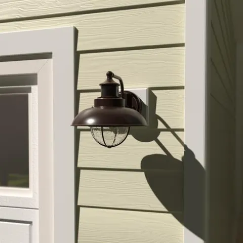 Hot Sale Patriot Lighting® Dualux® Harwich Burnished Bronze Outdoor Wall Light